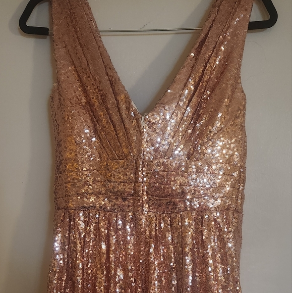Rose Gold Season Maxi Dress - Picture 3 of 4